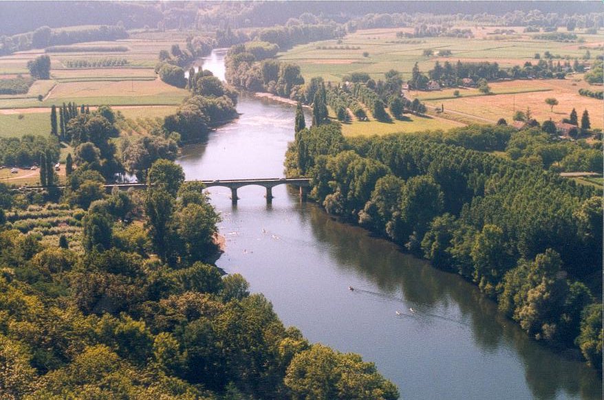 Dordogne vue de Domme